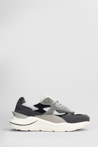 D. A.T. E. Fuga Sneakers In Suede And Fabric - D.A.T.E. - Modalova