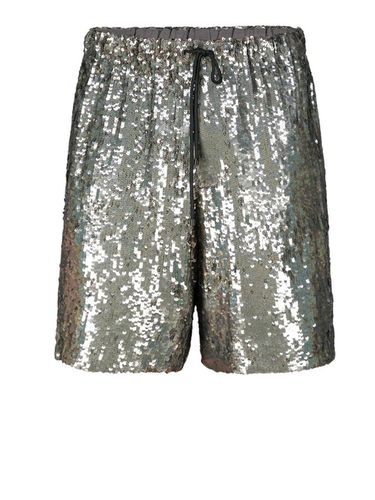Sequin Embellished Drawstring Shorts - Dries Van Noten - Modalova