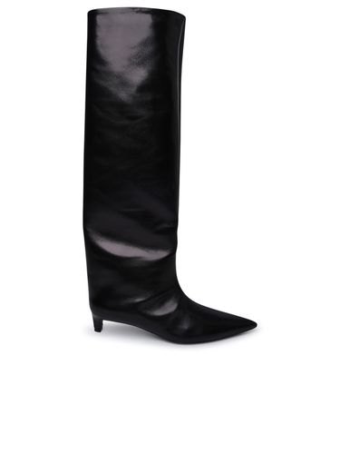 Jil Sander Black Leather Boots - Jil Sander - Modalova