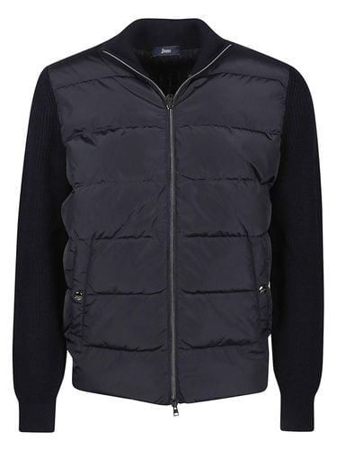 Herno Zip-up Knitted Puffer Jacket - Herno - Modalova