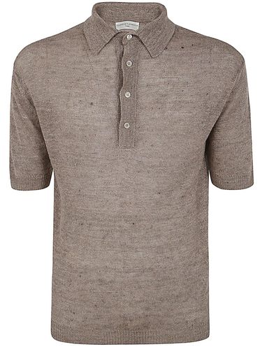 Short Sleeves Four Buttons Polo - Filippo De Laurentiis - Modalova