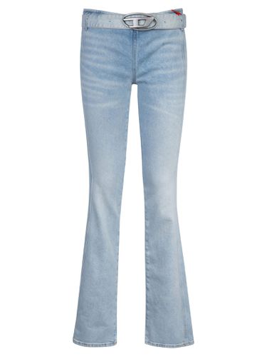 Diesel Logo Belted Jeans - Diesel - Modalova