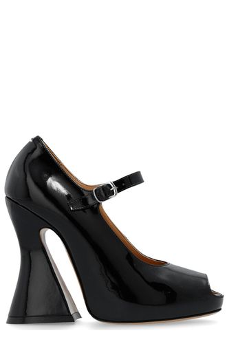 Glossy Mary Jane Pumps - Maison Margiela - Modalova