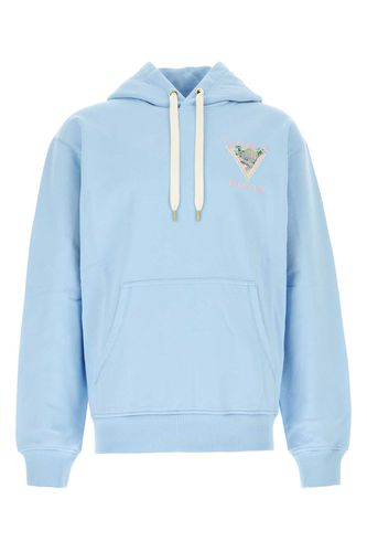 Light Blue Cotton Sweatshirt - Casablanca - Modalova