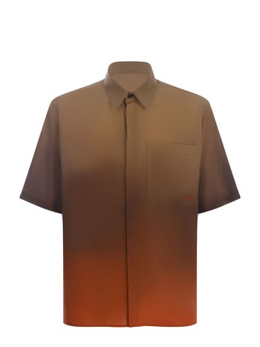 Shirt faded Made Of Cotton Poplin - MSGM - Modalova