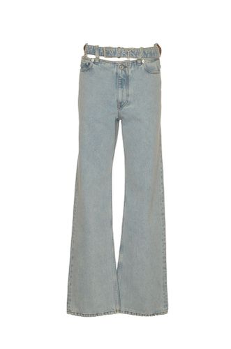 Y/Project Flared Leg Belted Jeans - Y/Project - Modalova