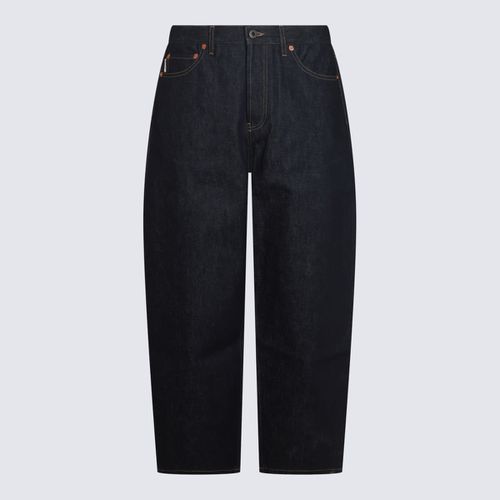 Dark Cotton Denim Jeans - Valentino - Modalova