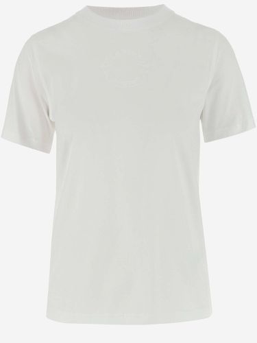 Burberry Cotton T-shirt With Logo - Burberry - Modalova
