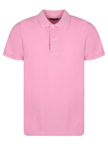 Tom Ford Basic Pink Polo Shirt - Tom Ford - Modalova