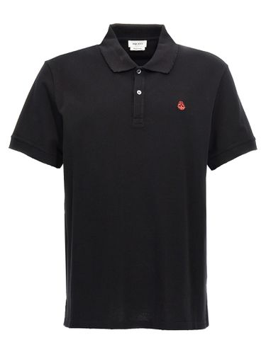 Inverted Skull Polo Shirt - Alexander McQueen - Modalova