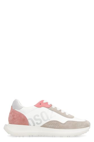 Running Leather Low-top Sneakers - Dsquared2 - Modalova