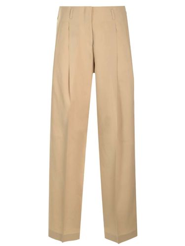 Wide Trousers With Pleats - Golden Goose - Modalova