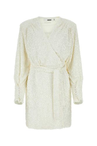 Ivory Sequins Mini Dress - Rotate by Birger Christensen - Modalova