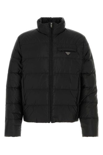 Prada Black Re-nylon Down Jacket - Prada - Modalova