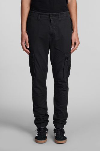 Stone Island Pants In Black Cotton - Stone Island - Modalova