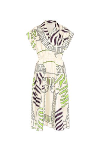 Tory Burch Pattern Midi Shirt Dress - Tory Burch - Modalova