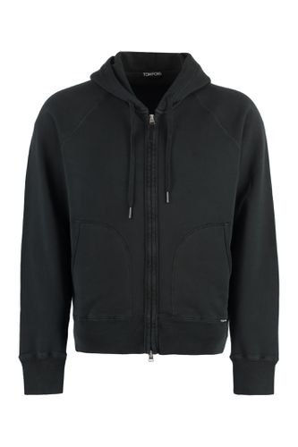 Tom Ford Cotton Full Zip Hoodie - Tom Ford - Modalova