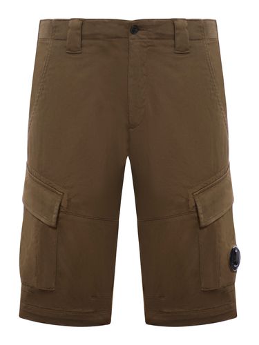 C. P. Company Sateen Stretch Cargo Shorts - C.P. Company - Modalova