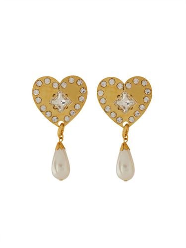 Alessandra Rich Earrings - Alessandra Rich - Modalova