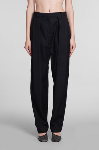 Magda Butrym Pants In Black Cotton - Magda Butrym - Modalova