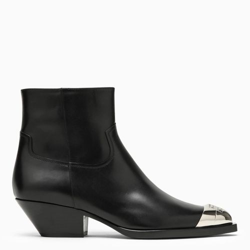 Givenchy Black Leather Western Boot - Givenchy - Modalova