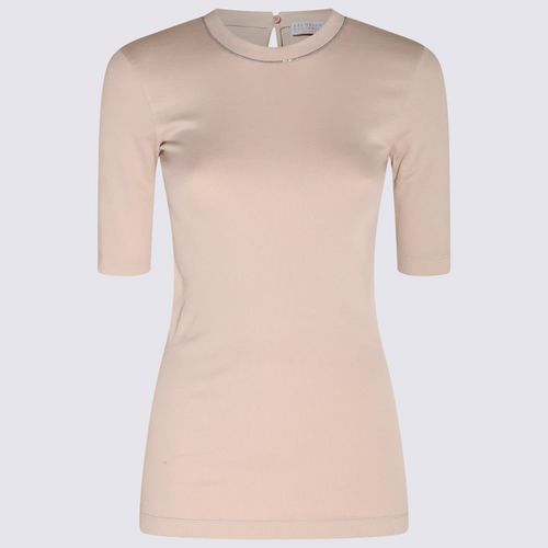 Embellished Collar T-shirt - Brunello Cucinelli - Modalova