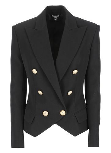 Balmain Double-breasted Blazer - Balmain - Modalova