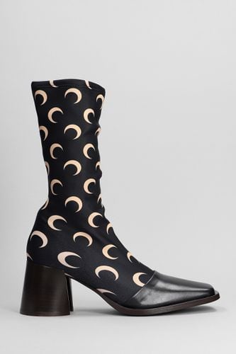 Boots In Black Polyester - Marine Serre - Modalova