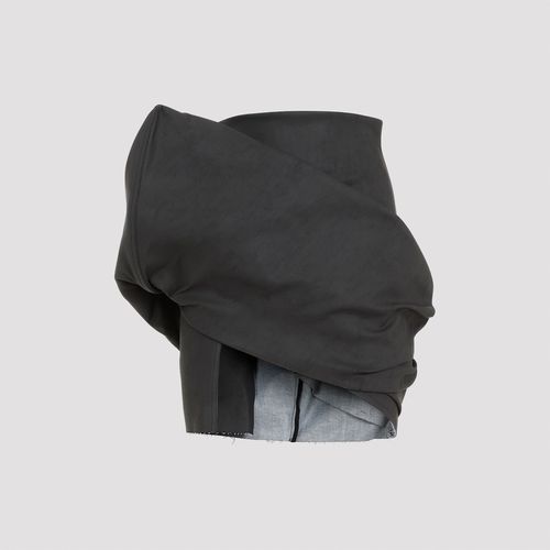 Rick Owens Draped Mini Skirt - Rick Owens - Modalova