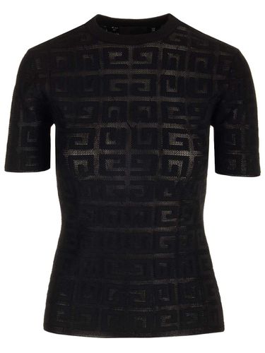 G Jacquard Short Sleeved Sweater - Givenchy - Modalova