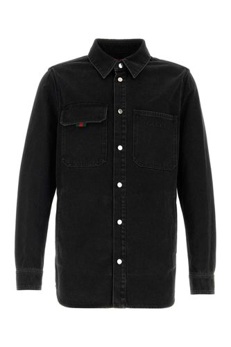 Gucci Black Denim Shirt - Gucci - Modalova