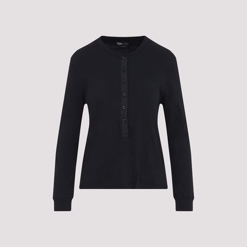 Tom Ford Henley T-shirt - Tom Ford - Modalova