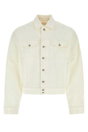 Kenzo Ivory Stretch Denim Jacket - Kenzo - Modalova