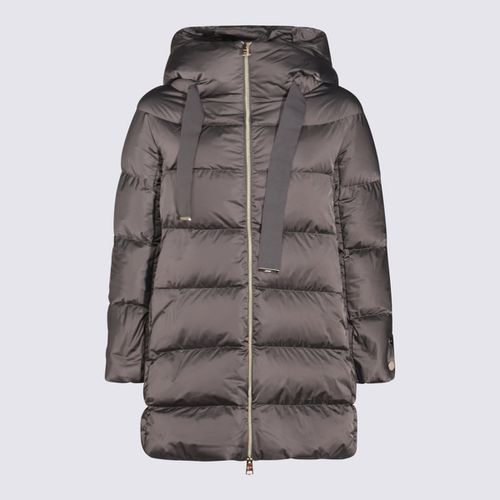 Herno Grey Puffer Down Jacket - Herno - Modalova