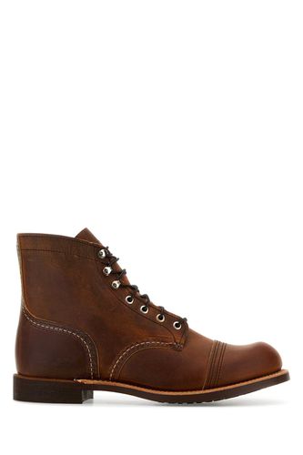 Caramel Leather Ankle Boots - Red Wing - Modalova