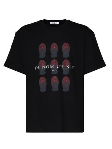 T-shirt Red Mask Print - ih nom uh nit - Modalova