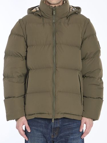 Burberry Puffer Jacket In Nylon - Burberry - Modalova