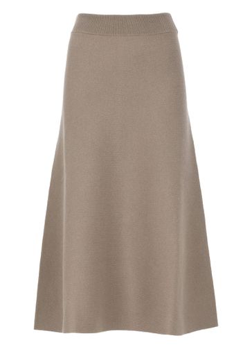 Lanvin Beige Wool Blend Skirt - Lanvin - Modalova