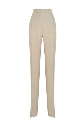 Alcano Linen Trousers - Max Mara Studio - Modalova