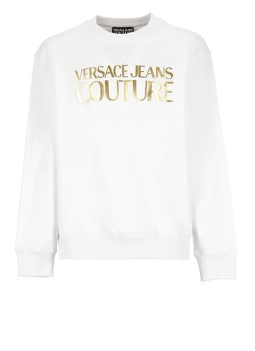 Sweatshirt With Logo - Versace Jeans Couture - Modalova