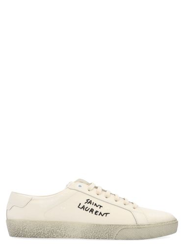 Saint Laurent logo Signature Shoes - Saint Laurent - Modalova