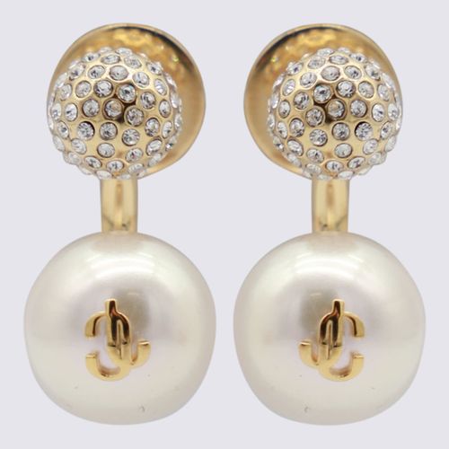 Jimmy Choo Gold Metal Earrings - Jimmy Choo - Modalova
