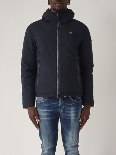 Giubbotto Uomo Ballard Interno Misto Piuma Jacket - Blauer - Modalova