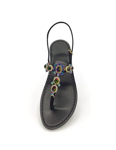 Via Krupp Rainbow Jewel Sandals - Dea Sandals - Modalova