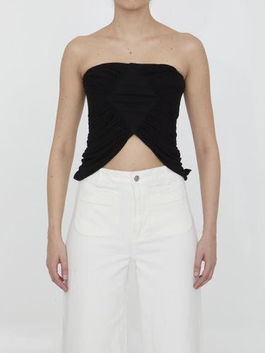 Saint Laurent Bustier In Jersey - Saint Laurent - Modalova