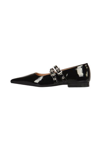 Ganni Buckle Ballerinas - Ganni - Modalova