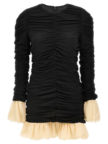 Mini Ruched Ls Dress - Rotate by Birger Christensen - Modalova