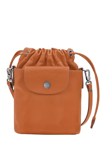 Le Pliage Xtra Crossbody Bag With Drawstring Closure And Adjustable And Removable Shoulder Strap In Leather Woman - Longchamp - Modalova