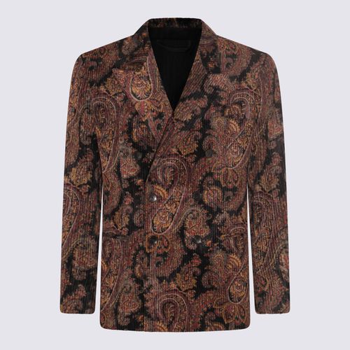 Multicolour Cotton Blend Corduroy Blazer - Etro - Modalova