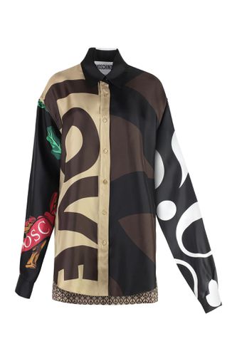 Moschino Silk Twill Shirt - Moschino - Modalova